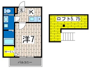 Ｋ－ＳＴＡＧＥの物件間取画像